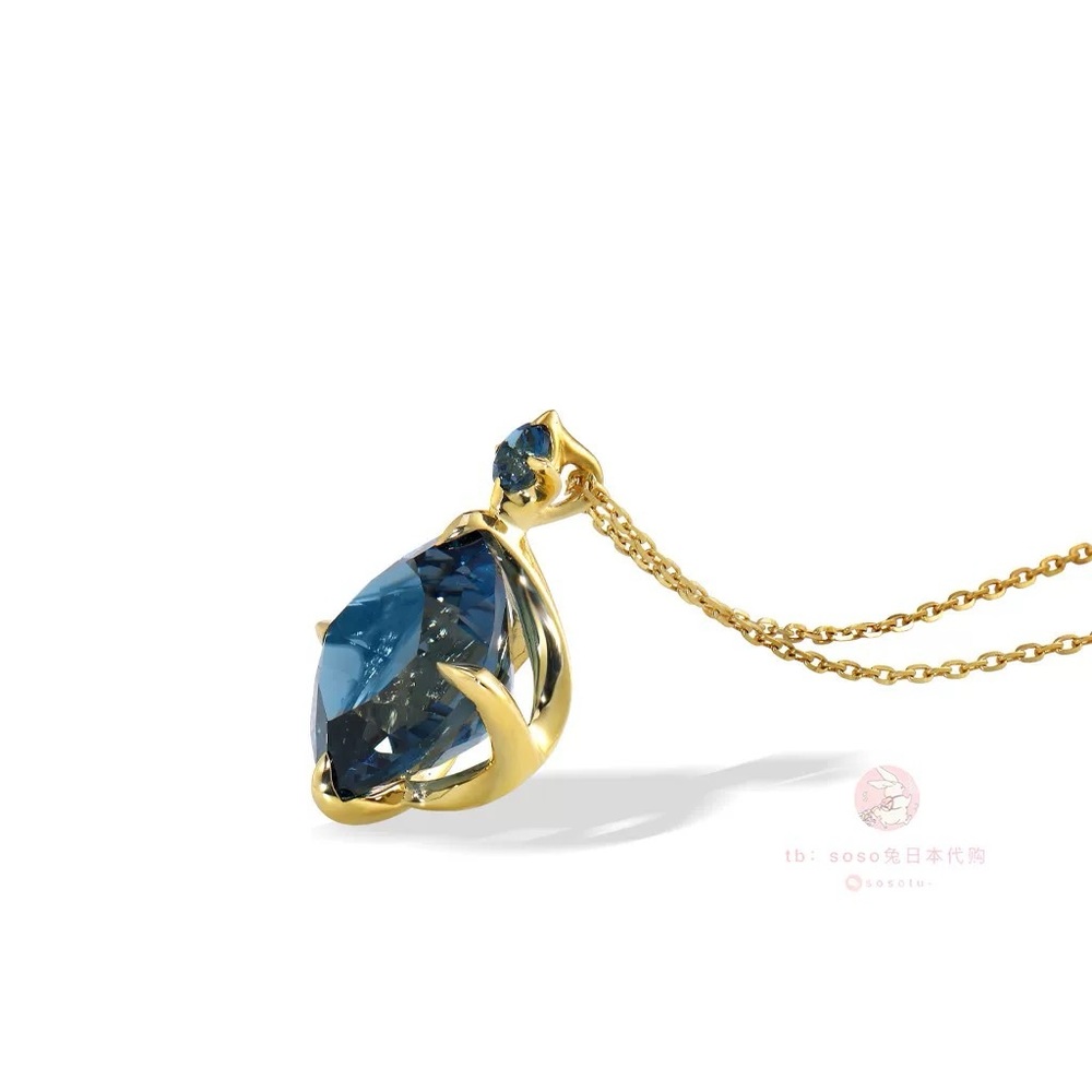 Star jewelry 18k pendent necklace Japan - Picture 2 of 3